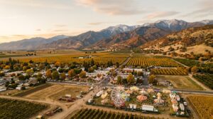Fall events and mountain scenery in Tulare County California
